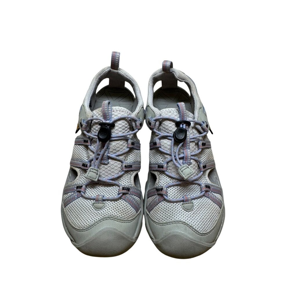 Teva Kids Manatee Grey Lavender Water Sandals Closed Toe Bungee 1019403C Size 3Y